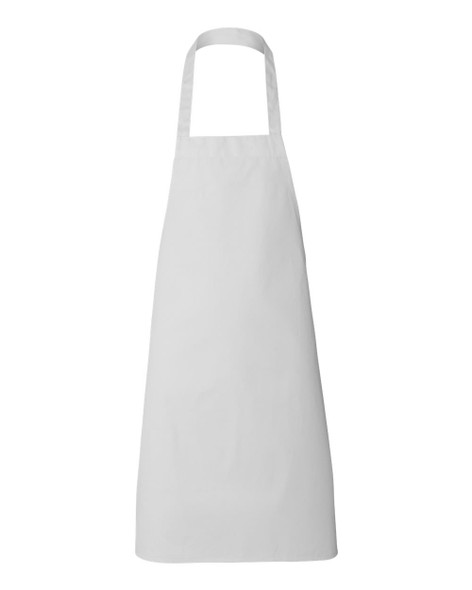 Q2010 Q-Tees Butcher Apron | White
